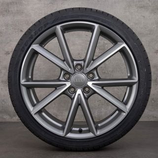 RUEDAS AUDI S3 8V S LINE ORIGINALES AUDI 19+dunlop