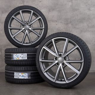 RUEDAS AUDI S3 8V S LINE ORIGINALES AUDI 19+dunlop