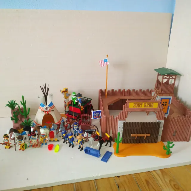 PLAYMOBIL - Fort Reno 4072 Nordista Indio Western 