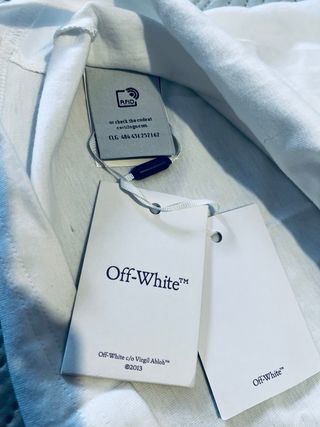Camiseta Off-White Blanca Logo Off-