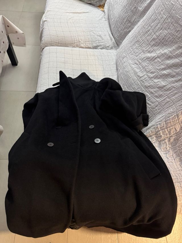 Cappotto lungo nero
