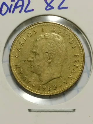 1 Peseta 1980 Estrella 82 Mundial 82