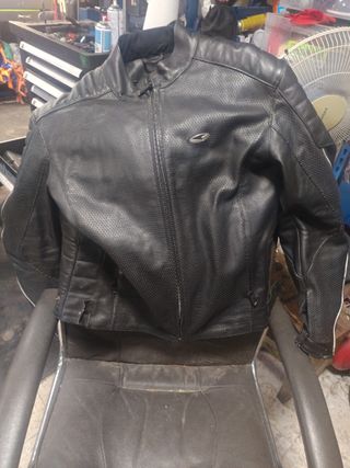 Chaqueta de cuero AXO Moto