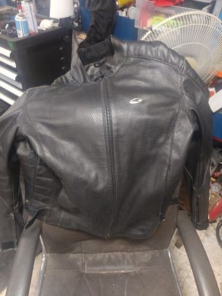 Chaqueta de cuero AXO Moto
