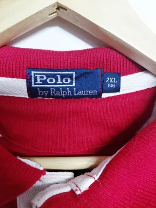 Jersey Polo Ralph Lauren Rugby XXL Rojo