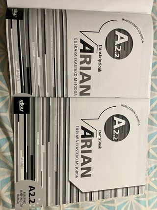 Arian A2.2 Ikaslearen liburua (+CD audioa): Era...