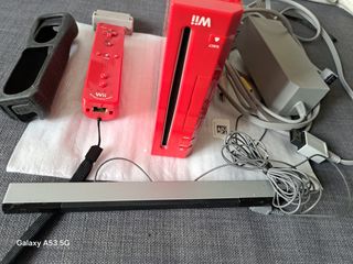 Consola Nintendo Wii Roja