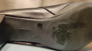 Zapatos abotinados de piel negros con cremallera