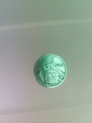 Moneda 5 Ptas Francisco Franco