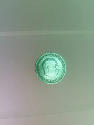 Moneda 5 Ptas Francisco Franco