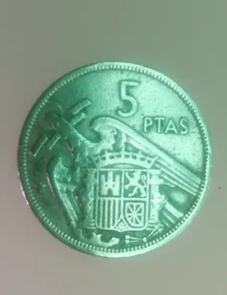 Moneda 5 Ptas Francisco Franco