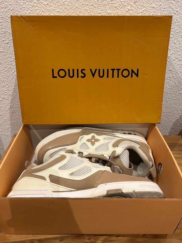 LV Skate Beige Blanco Talla 43
