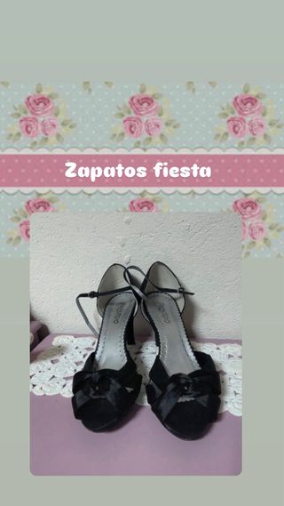 Zapatos de fiesta negros