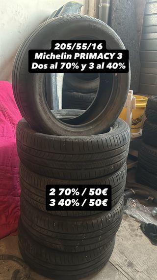 Neumáticos Michelin 205/55/16 Primacy 3