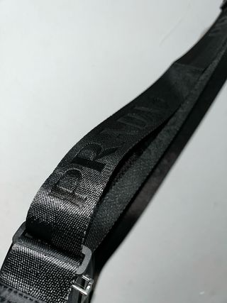 Bandolera Prada Negra Nylon (No original)