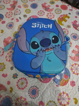 Mochila Stitch Disney Pequeña Infantil