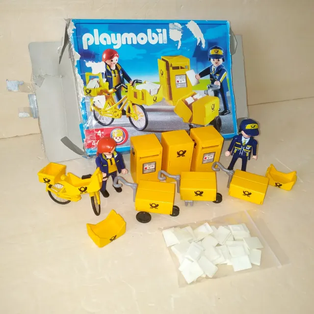 PLAYMOBIL - Lote Correos Cartero y Cartera 4403