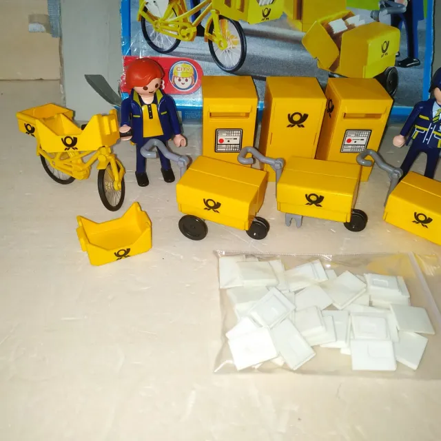PLAYMOBIL - Lote Correos Cartero y Cartera 4403