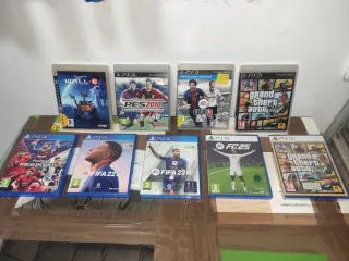 Juegos de play 2, 3, 4, 5,  Wii y pc