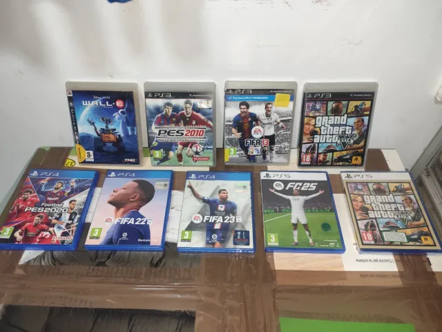 Giochi di PlayStation 2, 3, 4, 5, Wii e PC