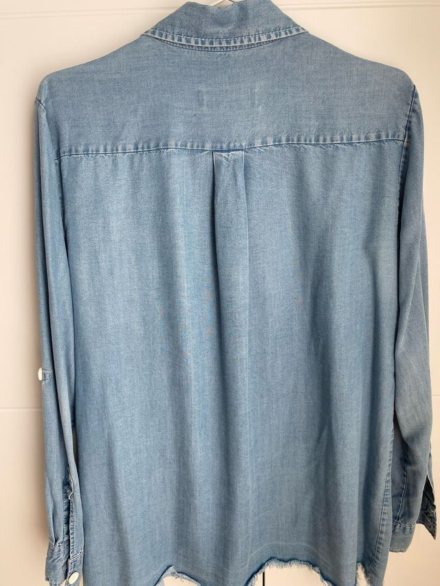 Camisa vaquera Zara Talla M