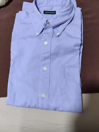Camisa Springfield Larga Morada Juvenil