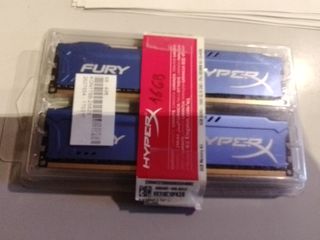 HyperX Fury DDR3 16GB (2x8GB) 1600MHz