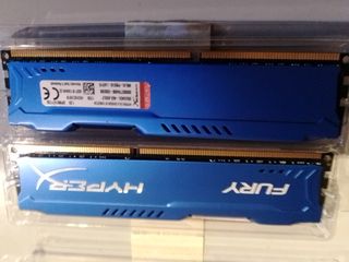 HyperX Fury DDR3 16GB (2x8GB) 1600MHz