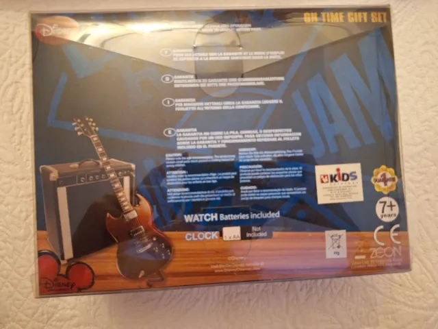 Set Regalo Reloj y Despertador Camp Rock Disney