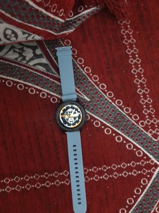 Reloj Inteligente Negro y Azul