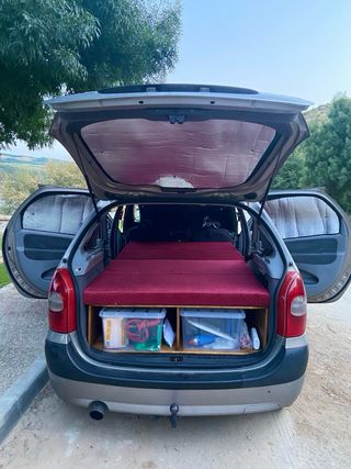 Mueble + Colchón + Baca + Cofre + Ducha Solar