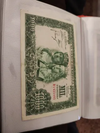Billete 1000 pesetas Banco de España 1957