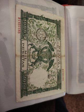 Billete 1000 pesetas Banco de España 1957
