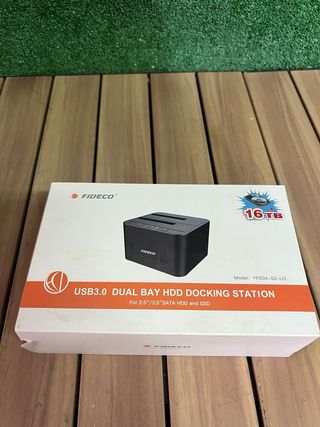 FIDECO Estación de acoplamiento HDD