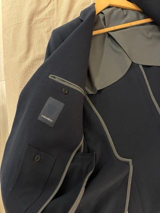 Americana Caramelo Azul