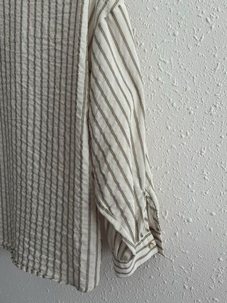 Camisa Zara Rayas Talla XS