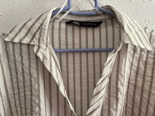 Camisa Zara Rayas Talla XS