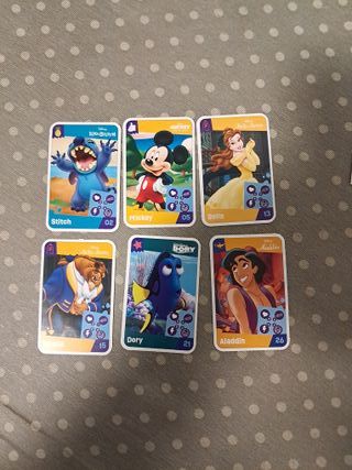 Cromos o cards Disney, Hora de jugar 