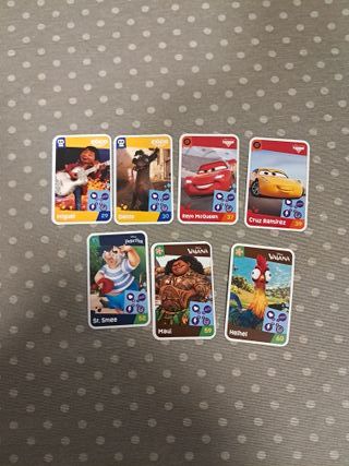 Cromos o cards Disney, Hora de jugar 