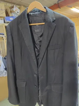 Chaqueta de vestir negra DOC