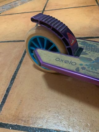Patinete morado