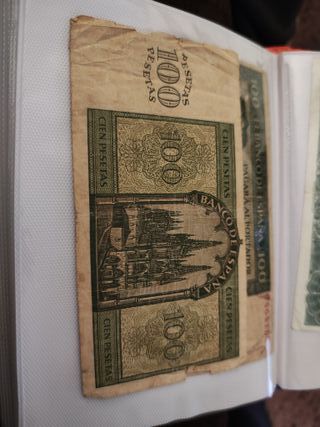 Billete 100 pesetas Banco de España 1936