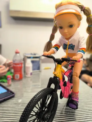 Muñeca Nancy Ciclista