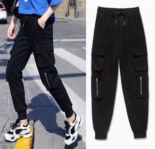 Pantalón Mujer Chándal Multibolsillos