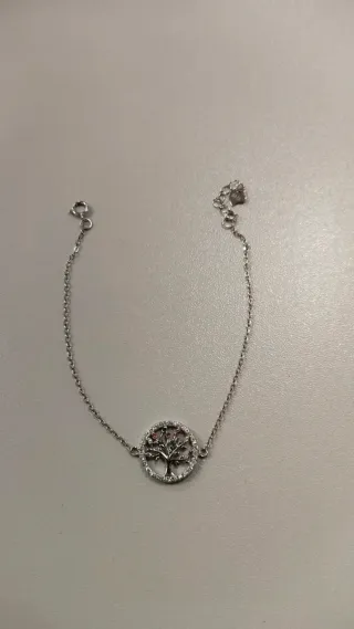 Pulsera Árbol de la Vida Plata Multicolor