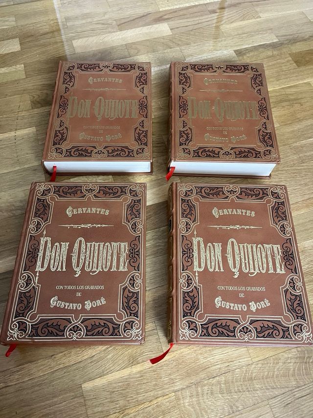 Don Quijote 1-2-3-4 Tomos