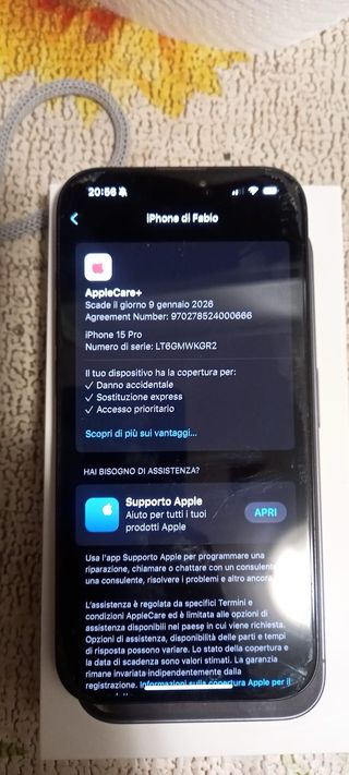 iPhone 15 Pro Nero