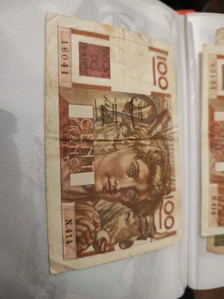 Billete 100 Francos Franceses