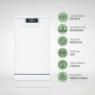 Lavavajillas 45 cm Blanco