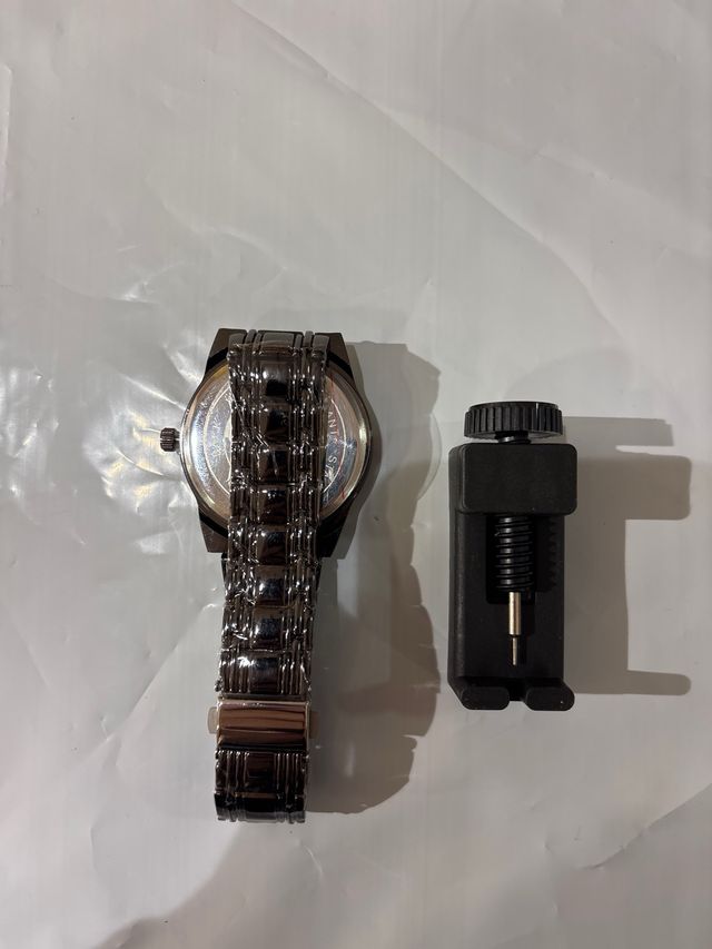 Reloj MOR Negro y Plateado